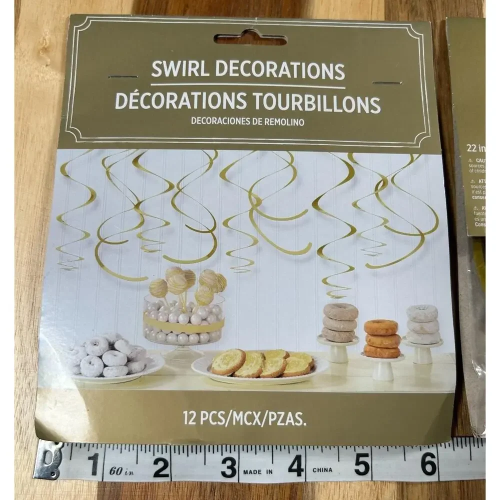 N/A swirl decorations